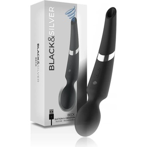  Клитор стимулатор с въздушна пулсация и масажор - Beck Wand Suction (D-234392)