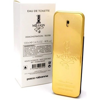 Paco Rabanne 1 Million toaletná voda pánska 100 ml tester