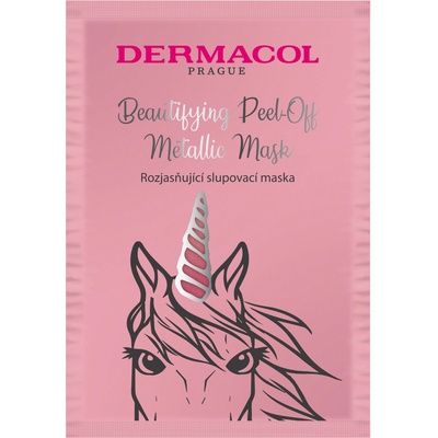 Dermacol Brightening Peel-Off rozjasňující slupovací pleťová maska 15 ml – Zboží Mobilmania