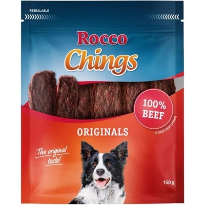 ROCCO Chings Originals Sušené hovädzie mäso pre psov 150 g