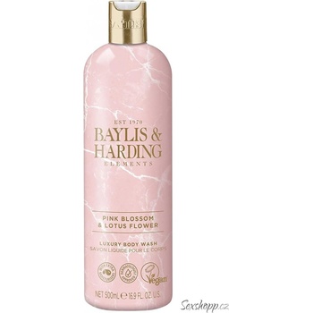 Baylis & Harding sprchový gel Pink blossom & Lotus Flower 500 ml