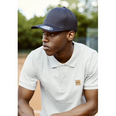 Urban Classics Шапка с козирка в тъмносиньо Flexfit Tactell Mesh UB-6533-00155 - Тъмносин, размер S/M