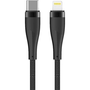 Maxlife Кабел USB-C Maxlife, MXUC-08, Lightning 1, 0 m, 27 W, черен