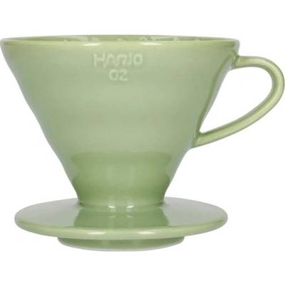 Hario Dripper V60-02 keramický tmavě zelený