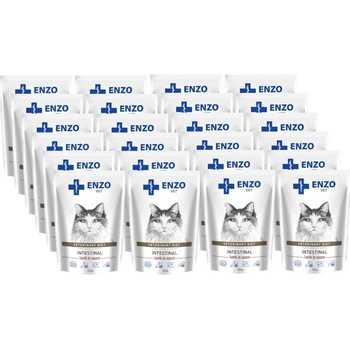 ENZO VET Intestinal с агнешко в сос за котки 24x100г