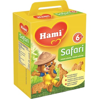 Hami sušienky Safari 6 x 180 g