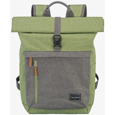Travelite Сиво-зелена раница Travelite Basics Roll-up (35 л) Travelite | Zelen | МЪЖЕ | ЕДИН РАЗМЕР
