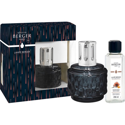 Maison Berger Paris sada katalytická lampa Variation šedá + náplň Velvet of Orient Sametový Orient 250 ml – Zboží Dáma