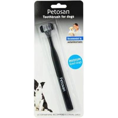 Petosan zubní kartáček dvouhlavý pro psy Medium výprodej o