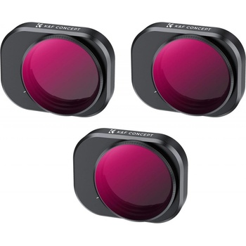 K&F Concept K&F 3pcs DJI Mini 4 Pro ND & PL 2 in 1 Filter Kit ND8 & PL+ND16 & PL+ND32 & PL