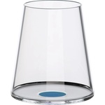 Trebonn Комплект 2 бр кристални чаши за червено вино Trebonn SplitGlass 2025112, 450 мл, Ø9.2x10.5 см, Модулна система, Син (SplitGass 2025112)