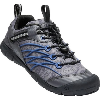 Keen outdoorové boty Chandler CNX C Black/bright cobalt 1026306 šedá