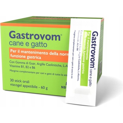 Gastrovom pre psy a mačky, gél 30 vrecúšok/60g