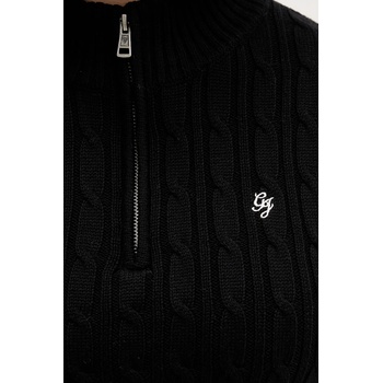 Guess Jeans Памучен пуловер Guess Jeans в черно W5BR13 Z3HM1 (W5BR13.Z3HM1)