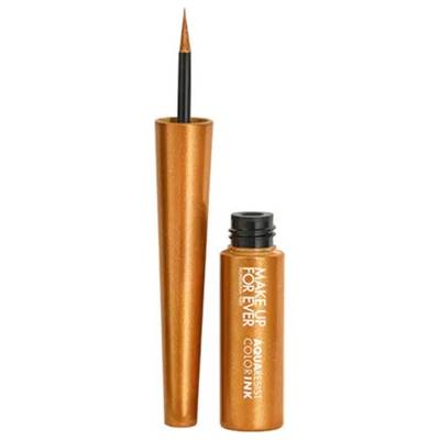 Make Up For Ever Tekuté očné linky Aqua Resist Color Ink Eyeliner 08 Copper Lava 2 ml