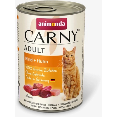 Animonda Carny Adult hovädzie a kura 6 x 400 g