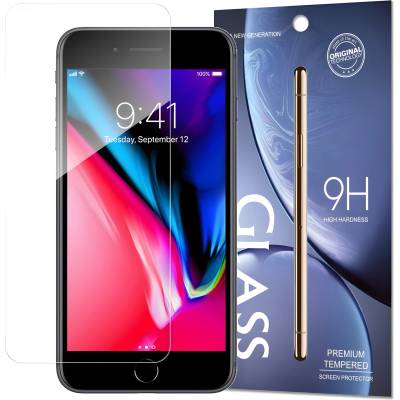 Apple Темперирано защитно стъкло 9H за Apple iPhone 7 Plus/iPhone 8 Plus - Прозрачен KP9783