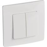 Legrand Сериен ключ 10А в блистер цвят бял Niloe - 396420 (396420)