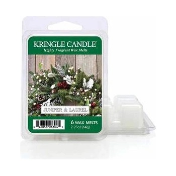 Kringle Candle Juniper & Laurel Vonný Vosk 64 g