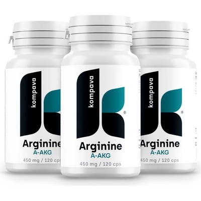 Kompava Arginine A-AKG, 450 360 kapsúl