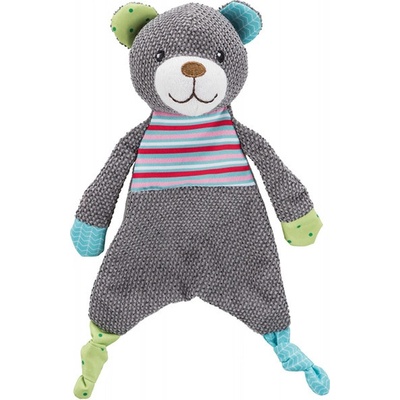 JUNIOR plyšový medvídek s šustící fólií 28 cm