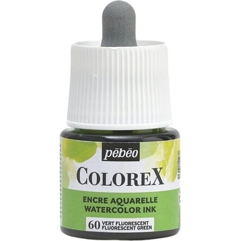 Pébéo Colorex Рисуване с мастило Fluorescent Green 45 ml 1 бр (417060)