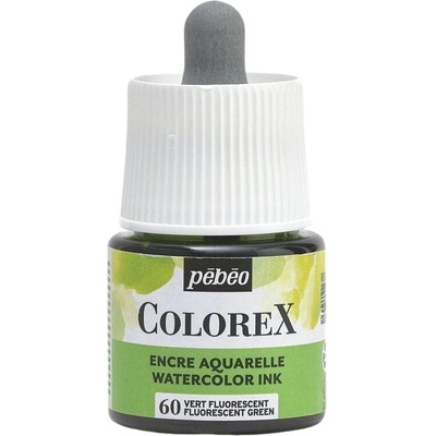 Pébéo Colorex Рисуване с мастило Fluorescent Green 45 ml 1 бр (417060)
