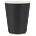 Horecano HORECANO-Чаша хартиена Ø7.7xh9.3cm 300ml 25бр ЧЕРНА ЛУКС (232188-2) (HC-981794) (01981794)
