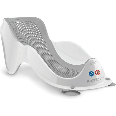 Angel Care Bath Support Fit lehátko do vane biela šedá