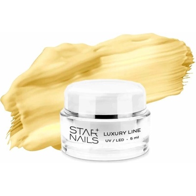 Starnails Luxury Line barevný Uv Led gel SN 039 SN 046 Straw Man 5 ml