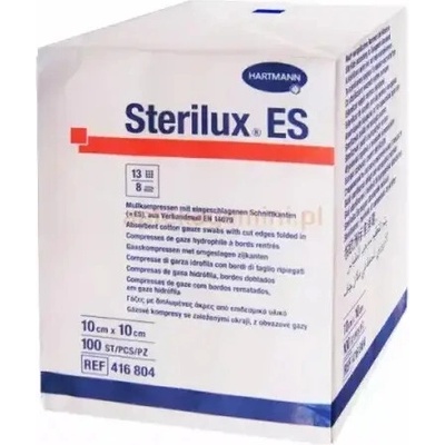 STERILUX ES kompres nesterilný 10 cm x 10 cm 100 ks