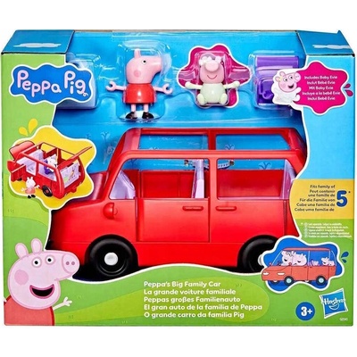 Hasbro G0541 Prasátko Pepa velké rodinné auto 2 figurky
