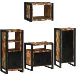 vidaXL Комплект мебели за баня 4 бр. Многоцветен 55 x 35 x 60 см (3305681)