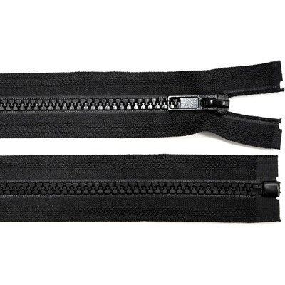 Prima-obchod Kostěný zip No 5 délka 70 cm (bundový) černý, barva Černá