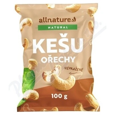 ALLNATURE Kešu ořechy nepražené 100 g
