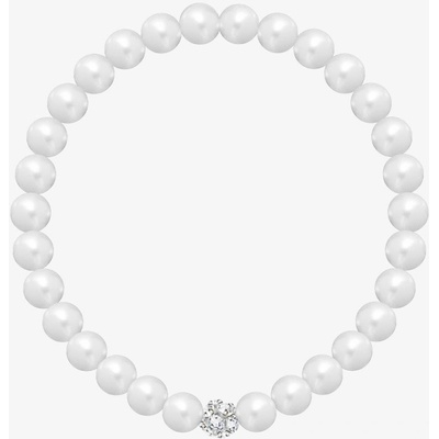 Preciosa perličkový Velvet Pearl 2219 01 bílý