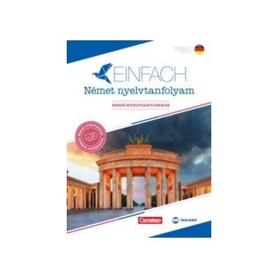 Einfach Német nyelvtanfolyam - Kezdő nyelvtanulóknak - 2 könyv + 3 CD