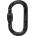 Edelrid Винтов карабинер Edelrid Oval Power 2500 Screw II Screwgate carabiner - Night - размер Screw-Lock (322-0216-0111)