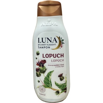 Alpa Luna šampón bylinný s lopúchom 430 ml