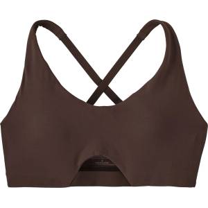 Patagonia Дамски спортен сутиен Patagonia Women's Maipo Low Impact Adjustable Bra Sports bra - Den Brown - размер XS (114-3073-1111)