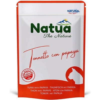 Natua Cat Adult Filety z tuňáka a papáje 70 g
