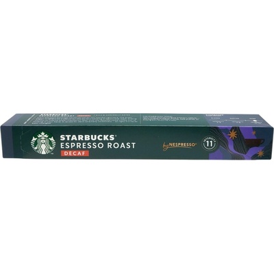 Starbusks kapsule espresso bezkofeínová káva 10 ks