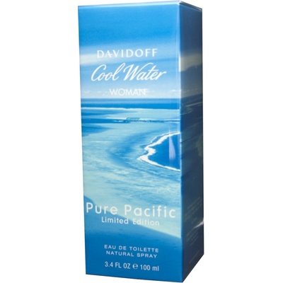 Davidoff Cool Water Pure Pacific toaletná voda dámska 100 ml