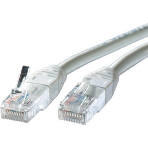 Roline Пач кабел, Roline, UTP, Cat. 5e, AWG24, 2m, сив (21.99.0502)