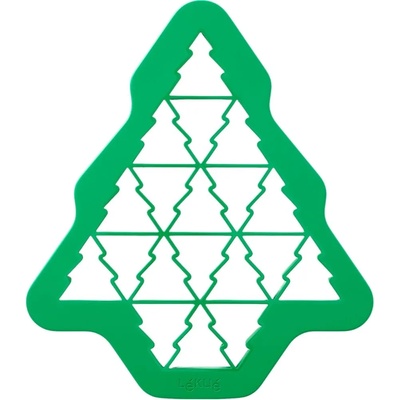 Lékué Формичка за бисквитки CHRISTMAS TREE, 27 см, зелена, Lékué (LKE0200180V13M017)