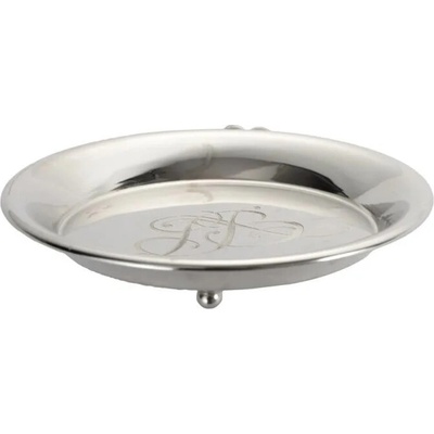 Kovový podstavec pod svíčku BELLARA s monogramem LB 14 cm Lene Bjerre