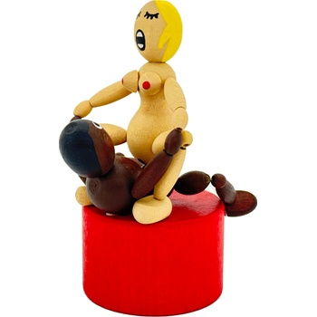Image 1 of Wooden Sex Figures Blond
