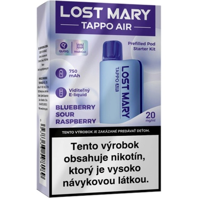 ElfBar Lost Mary Tappo Air batéria 750 mAh blue green