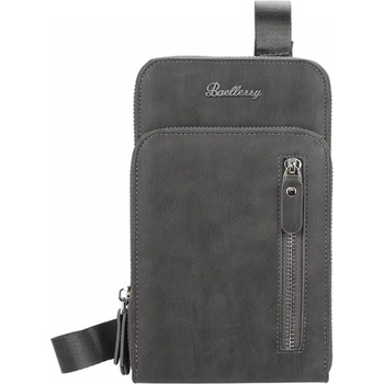 HARAHU Мъжка Чантичка за кръст Baellerry FA-35695 - Сива KP35695 (FA-35695)
