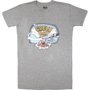Green Day Vintage Dookie Grey M Дамски Риза (GDDRS01LG04)